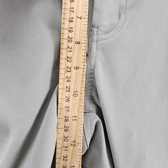 J. Hilburn Pants Mens 40x27 SLL Green Stretch Mid Rise Slim Fit *GUC* - Picture 6 of 14